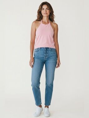 Susana Monaco Cropped Halter Top Purple Size XS